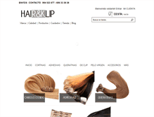 Tablet Screenshot of hairklip.com